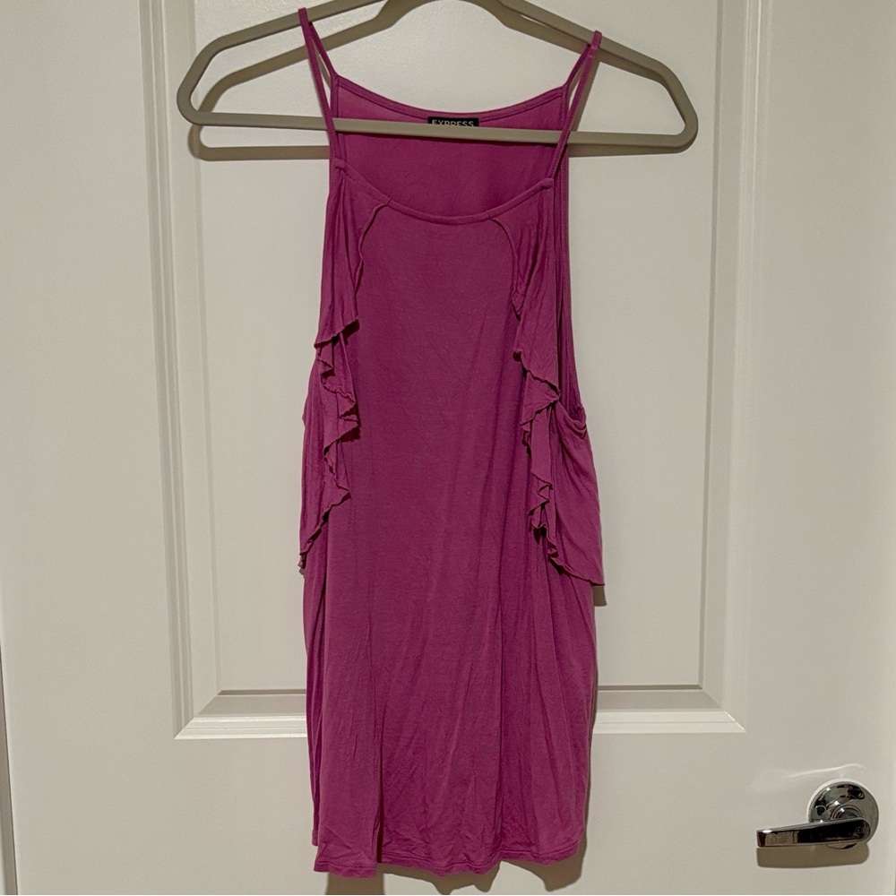 Express Ruffle Tank